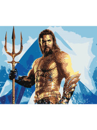 Raqamlar bo&#039;yicha rasm &quot;Aquaman&quot;