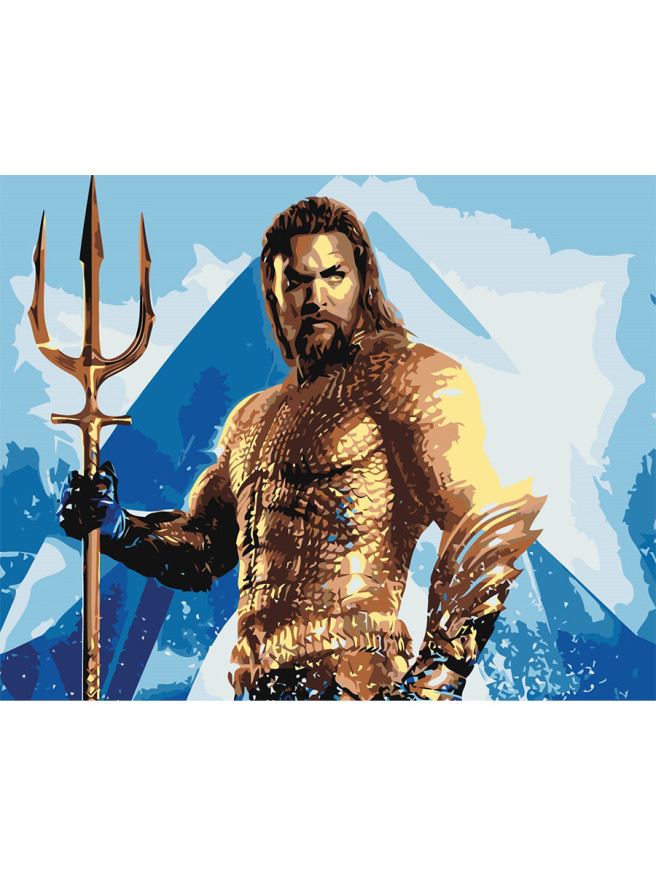 Raqamlar bo&amp;#039;yicha rasm &amp;quot;Aquaman&amp;quot;
