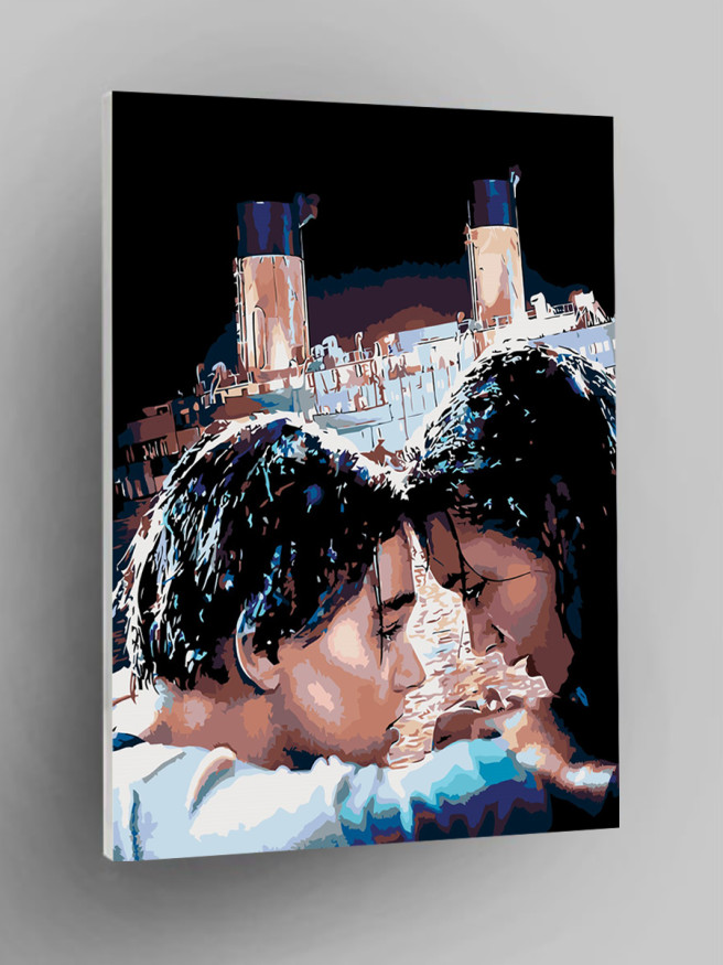 Raqamlar bo&amp;#039;yicha rasm &amp;quot;Titanikdan er-xotin&amp;quot;