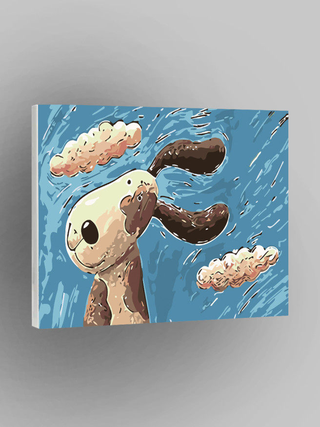 Картина по номерам &amp;quot;Собачка&amp;quot;