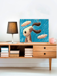 Raqamlar bo&#039;yicha rasm &quot;It&quot;