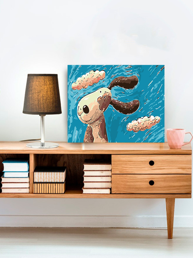 Картина по номерам &amp;quot;Собачка&amp;quot;