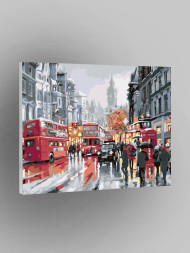 Raqamlar bo&#039;yicha rasm &quot;London peyzaji&quot;