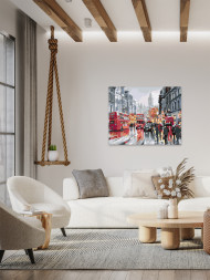 Raqamlar bo&#039;yicha rasm &quot;London peyzaji&quot;