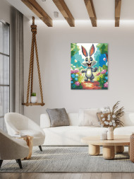 Картина по номерам &amp;quot;Зайка&amp;quot;