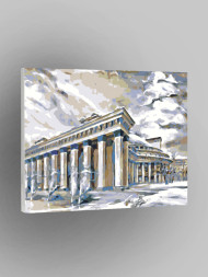Картина по номерам &amp;quot;Здание с колоннами&amp;quot;