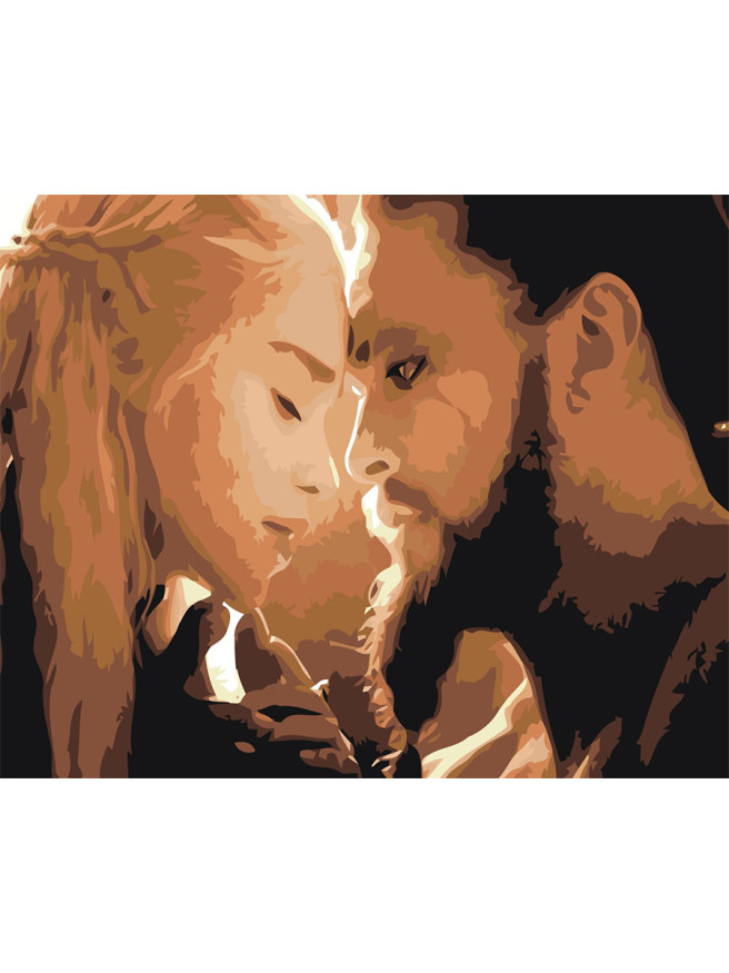 Raqamlar bo&amp;#039;yicha rasm &amp;quot;Taxtlar o&amp;#039;yinidagi juftlik&amp;quot;