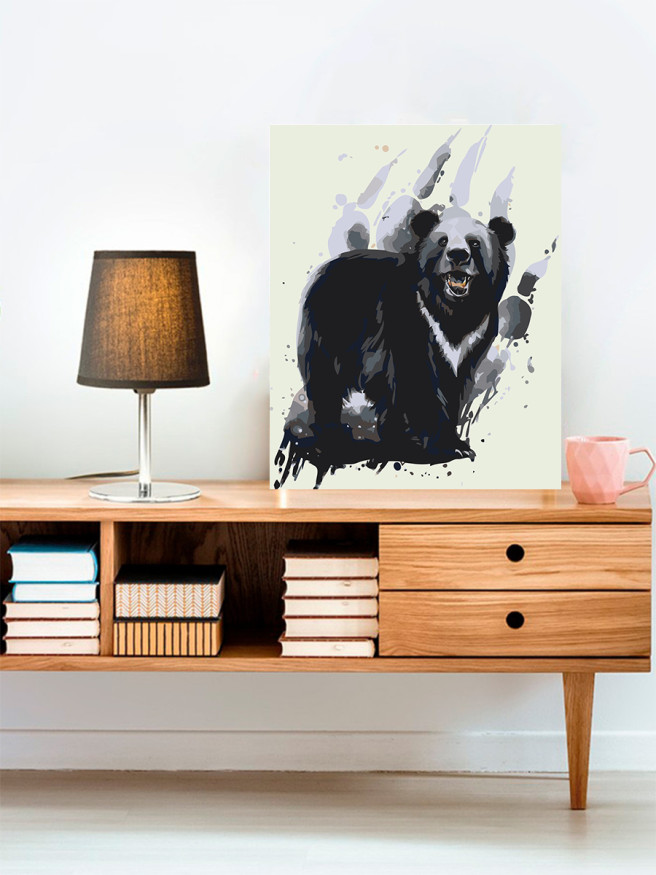 Raqamlar bo&amp;#039;yicha rasm &amp;quot;Ayiq&amp;quot;