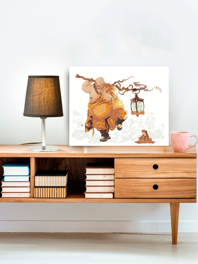 Картина по номерам &amp;quot;Полный монах&amp;quot;