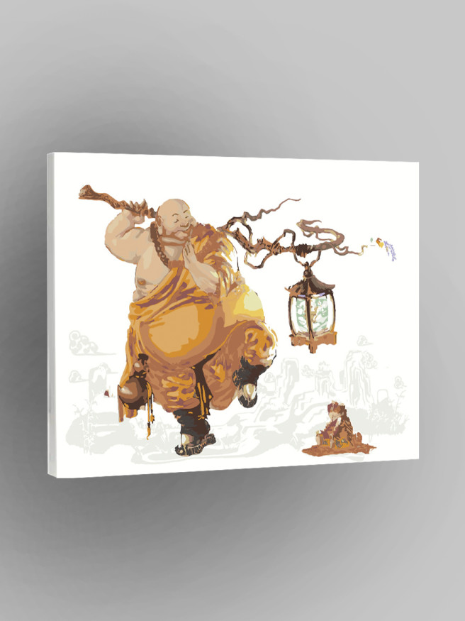 Картина по номерам &amp;quot;Полный монах&amp;quot;