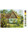 Картина по номерам &amp;quot;Домик в деревне&amp;quot;