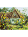 Картина по номерам &amp;quot;Домик в деревне&amp;quot;