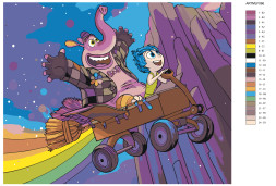 Raqamlar bo‘yicha rasm “Boshqotirma: Quvonch va Bingo-Bongo”