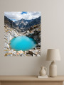 Постер на холсте &amp;quot;Горное озеро среди скал&amp;quot;