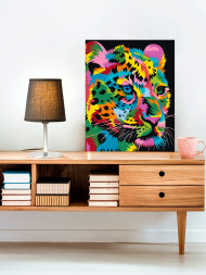 Raqamlar bo&#039;yicha rasm &quot;Ranbarang leopard&quot;