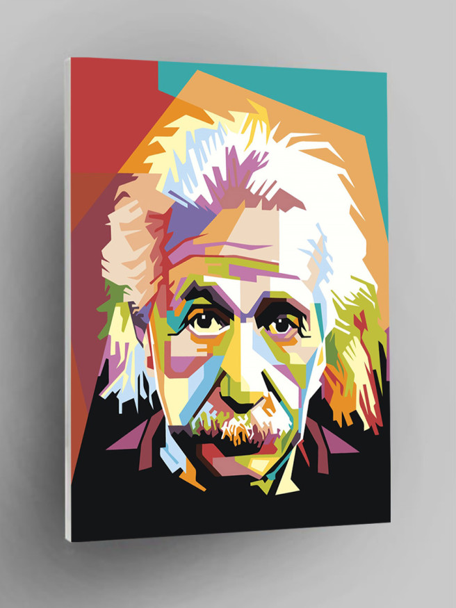 Raqamlar bo&amp;#039;yicha rasm &amp;quot;Albert Eynshteyn&amp;quot;