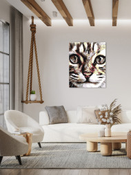 Raqamlar bo&#039;yicha rasm &quot;Yaxshi mushuk&quot;