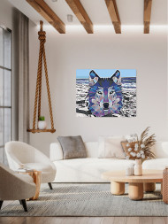 Картина по номерам "Волк"