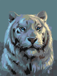 Raqamlar bo&#039;yicha rasm &quot;Yo&#039;lbars&quot;