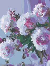 Картина по номерам &amp;quot;Нежные цветы&amp;quot;