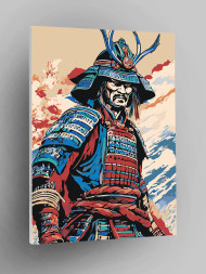Картина по номерам &amp;quot;Самурай&amp;quot;