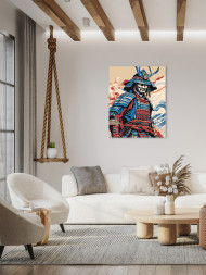 Картина по номерам &amp;quot;Самурай&amp;quot;