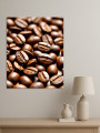 Постер на холсте &amp;quot;Кофейные зёрна крупным планом&amp;quot;