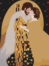 Картина по номерам &amp;quot;Пара влюблённых&amp;quot;