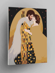 Картина по номерам &amp;quot;Пара влюблённых&amp;quot;
