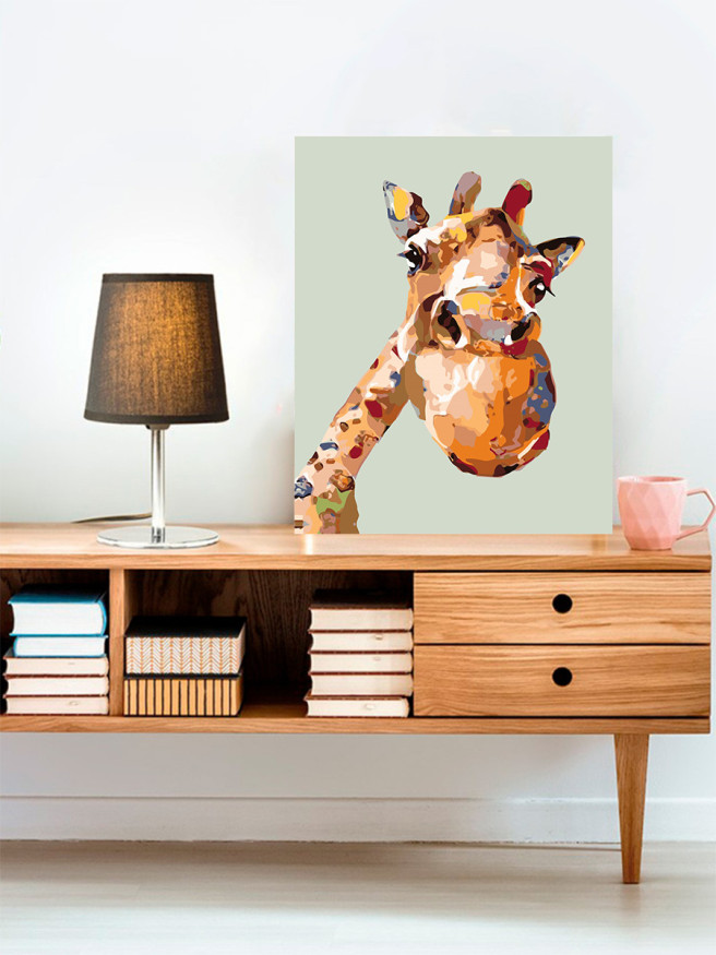 Картина по номерам &amp;quot;Жираф&amp;quot;