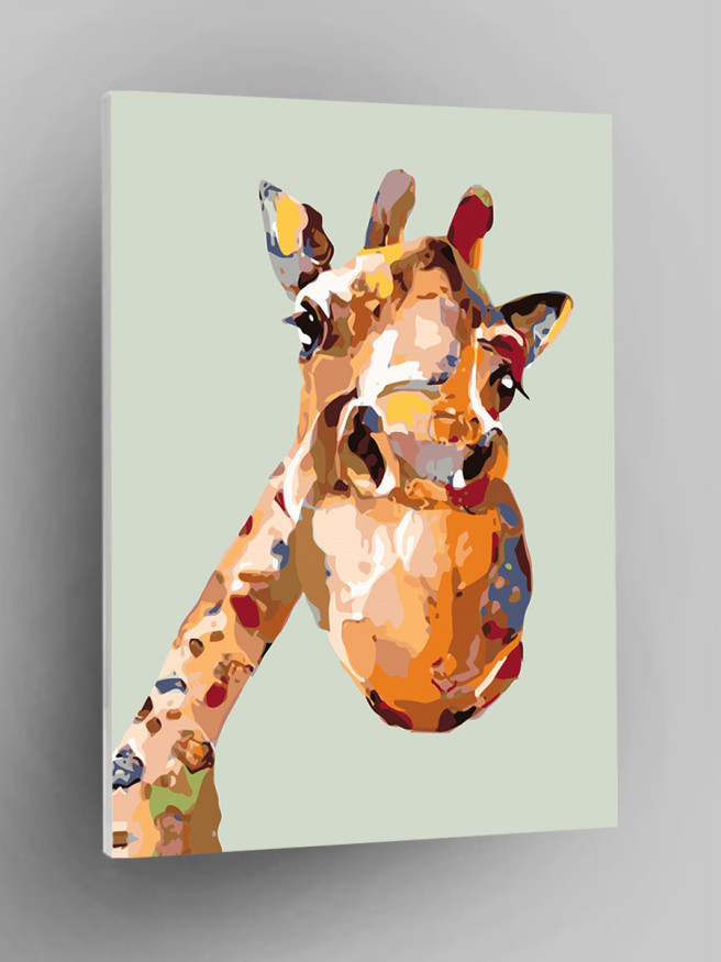 Картина по номерам &amp;quot;Жираф&amp;quot;