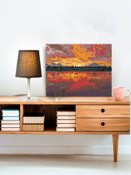 Raqamlar bo&#039;yicha rasm &quot;Ajoyib tabiat&quot;