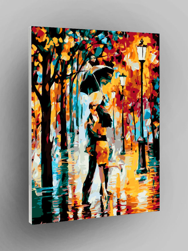 Картина по номерам &amp;quot;Танец под дождём&amp;quot;