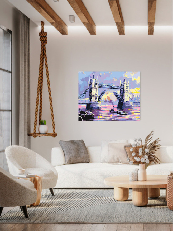 Raqamlar bo&amp;#039;yicha rasm &amp;quot;Minora ko&amp;#039;prigi&amp;quot;