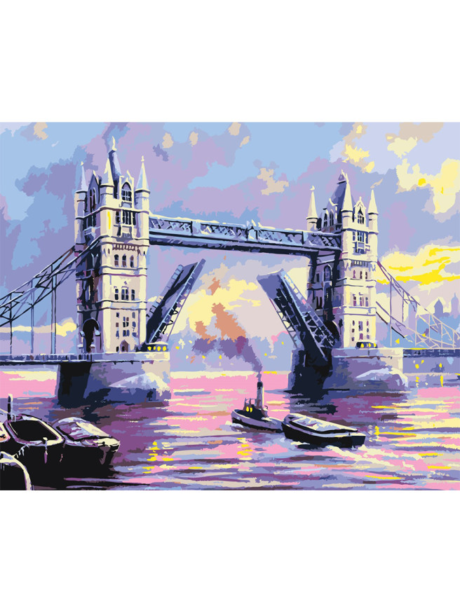 Raqamlar bo&amp;#039;yicha rasm &amp;quot;Minora ko&amp;#039;prigi&amp;quot;