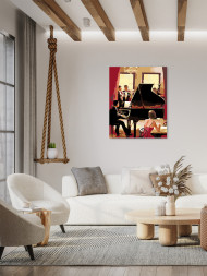 Картина по номерам &amp;quot;Ресторан&amp;quot;