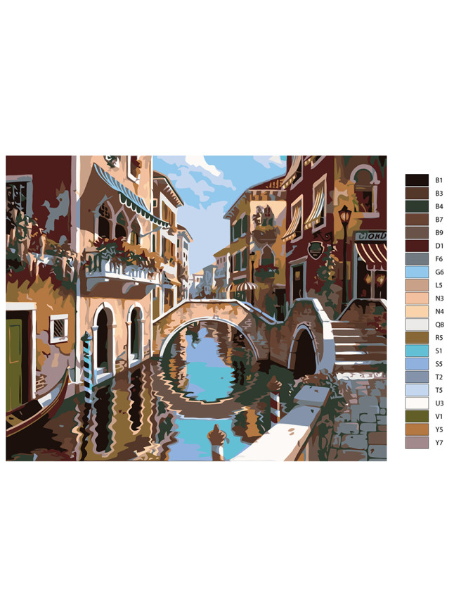Картина по номерам &amp;quot;Венеция&amp;quot;