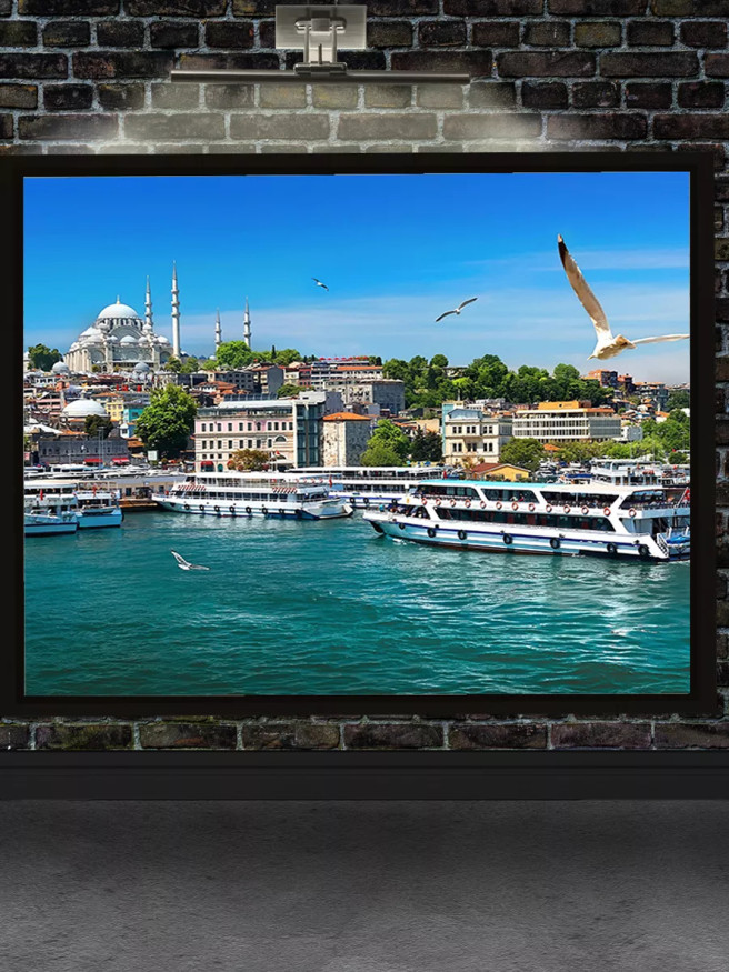 Постер на холсте &amp;quot;Город на берегу Босфора&amp;quot;