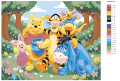 Raqamlar bo‘yicha rasm “Vinni-Pux va do‘stlari: o‘rmondagi sayr”