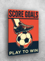 Holstga bosilgan poster &amp;quot;Futbol starti&amp;quot;