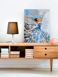 Картина по номерам &amp;quot;Изящный танец&amp;quot;