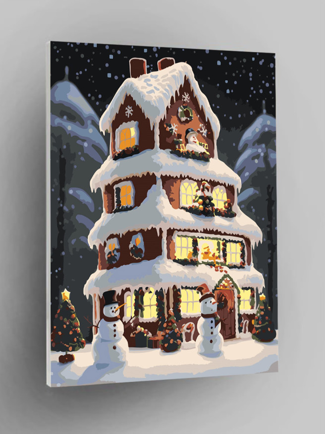 Raqamlar bo&amp;#039;yicha rasm &amp;quot; O&amp;#039;rmondagi kulba&amp;quot;