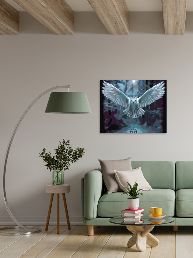 Raqamlar bo&amp;#039;yicha rasm &amp;quot;Ovga chiqqan ukki&amp;quot;