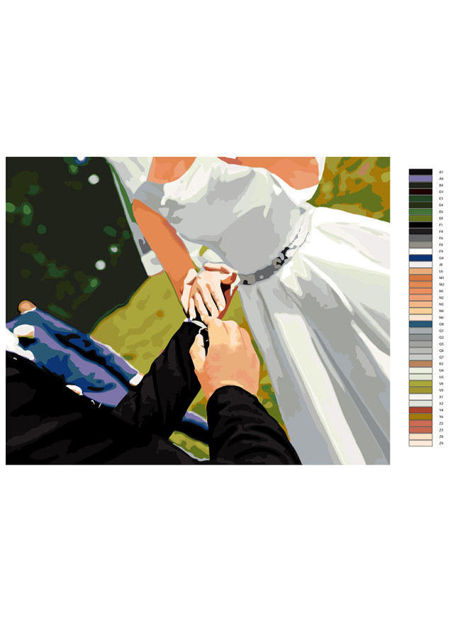 Raqamlar bo&amp;#039;yicha rasm &amp;quot;To&amp;#039;y&amp;quot;