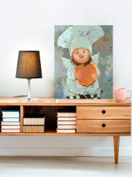 Картина по номерам &amp;quot;Девочка с крыльями&amp;quot;