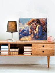 Картина по номерам &amp;quot;Влюблённая пара&amp;quot;