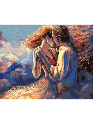 Картина по номерам &amp;quot;Влюблённая пара&amp;quot;