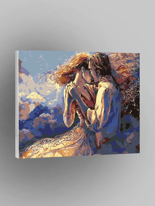 Картина по номерам &amp;quot;Влюблённая пара&amp;quot;