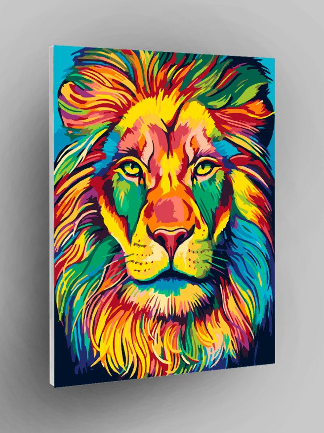 Raqamlar bo&amp;#039;yicha rasm &amp;quot;Rangbarang she&amp;#039;r&amp;quot;