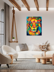 Raqamlar bo'yicha rasm "Rangbarang she'r"